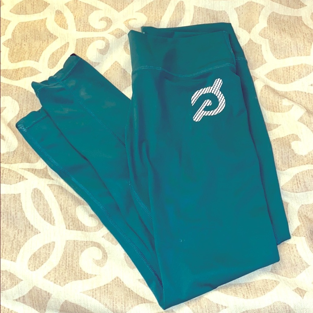 Peloton Emerald Scallop Leggings